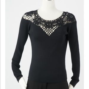 Sweater long sleeve knit